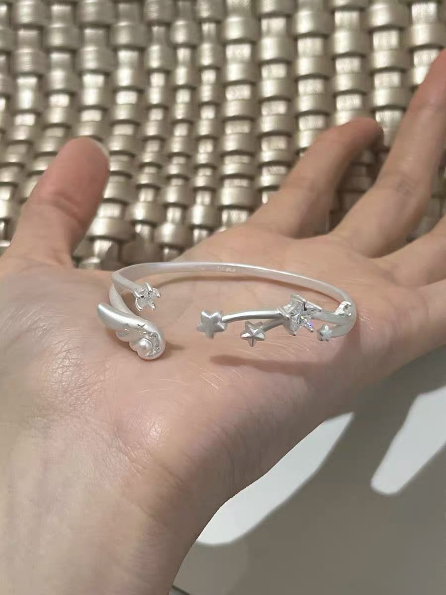 Angel Dream 18K Platinum Plating Angel Wings Bangle