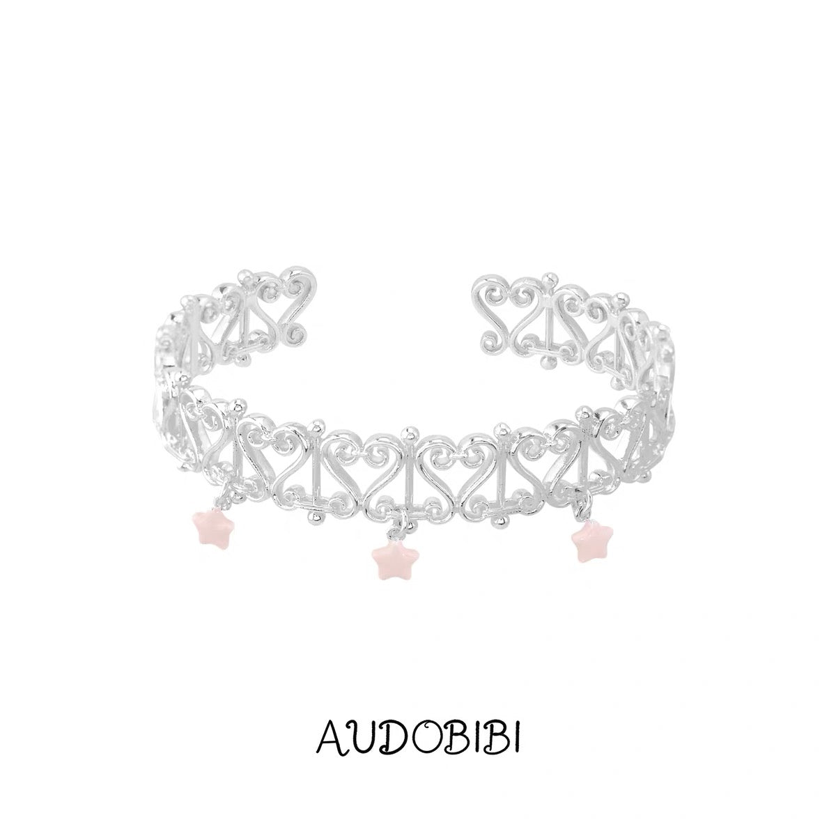 The Hidden Gate 18K Platinum Plating Vines Bangle