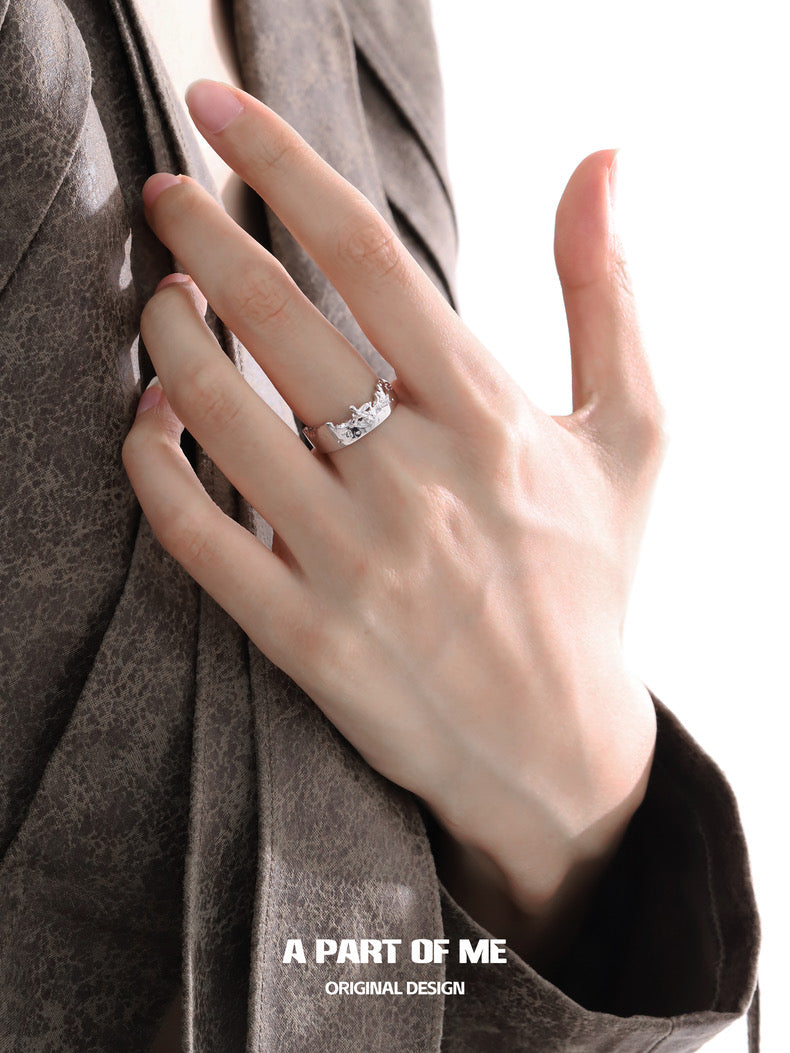 Redemption S925 Sterling Silver Couple Rings