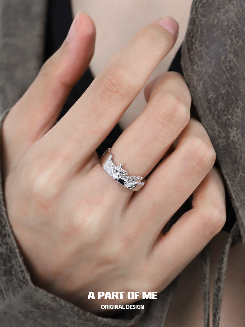 Redemption S925 Sterling Silver Couple Rings
