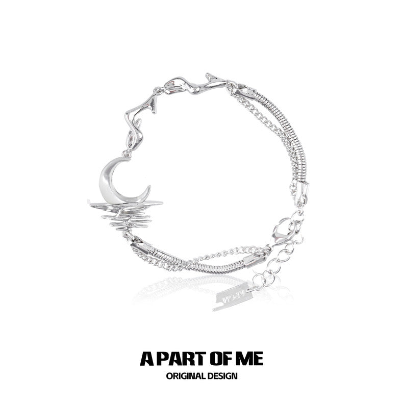 The Moon on Water 18K Platinum Plating Natural Shells Bracelet