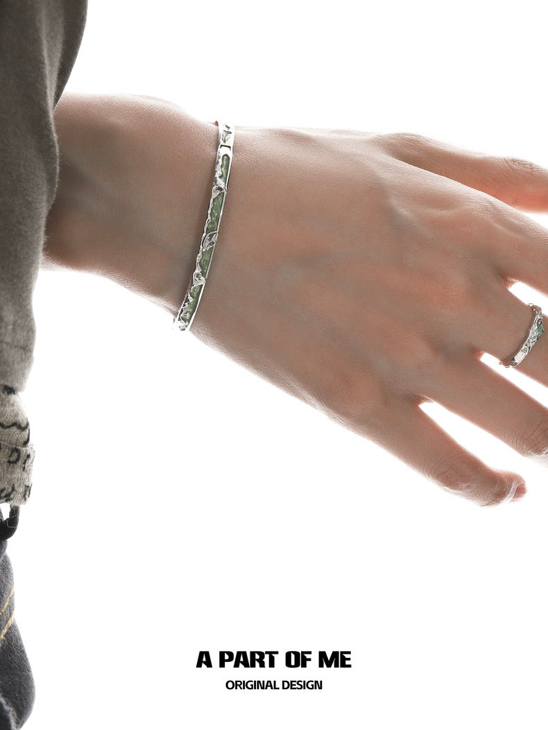 Mountain & Sea 18K Platinum Plating Resin Bracelet
