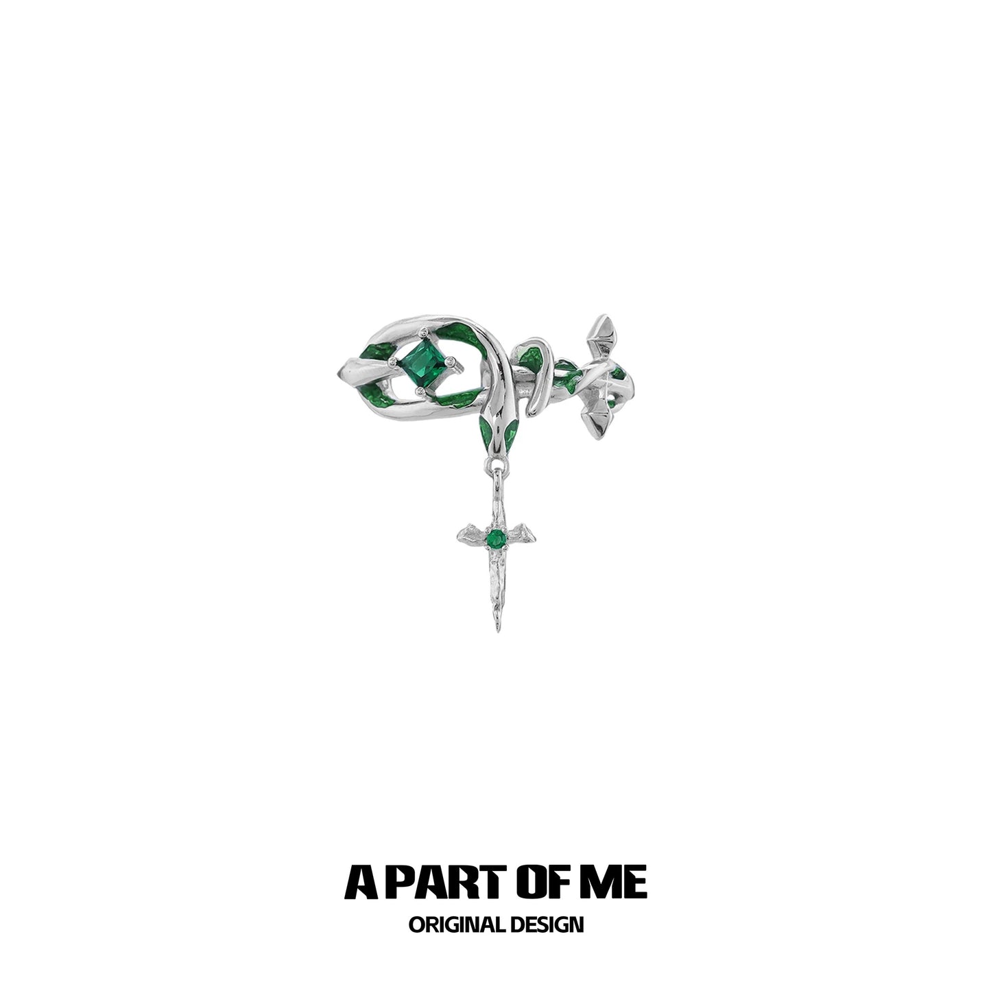 Slytherin Collection 18K Platinum Plating Hair Accessories