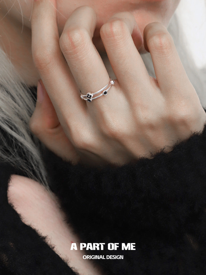 Simple Stack S925 Sterling Silver Mini Rings