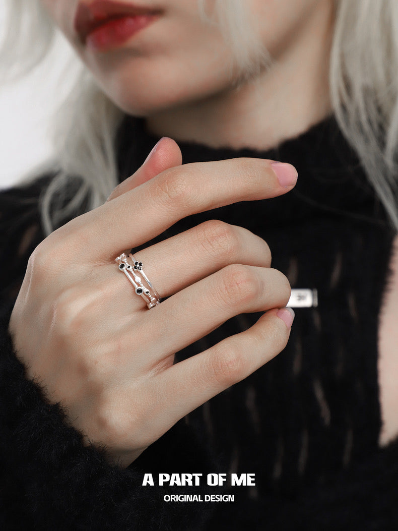 Simple Stack S925 Sterling Silver Mini Rings