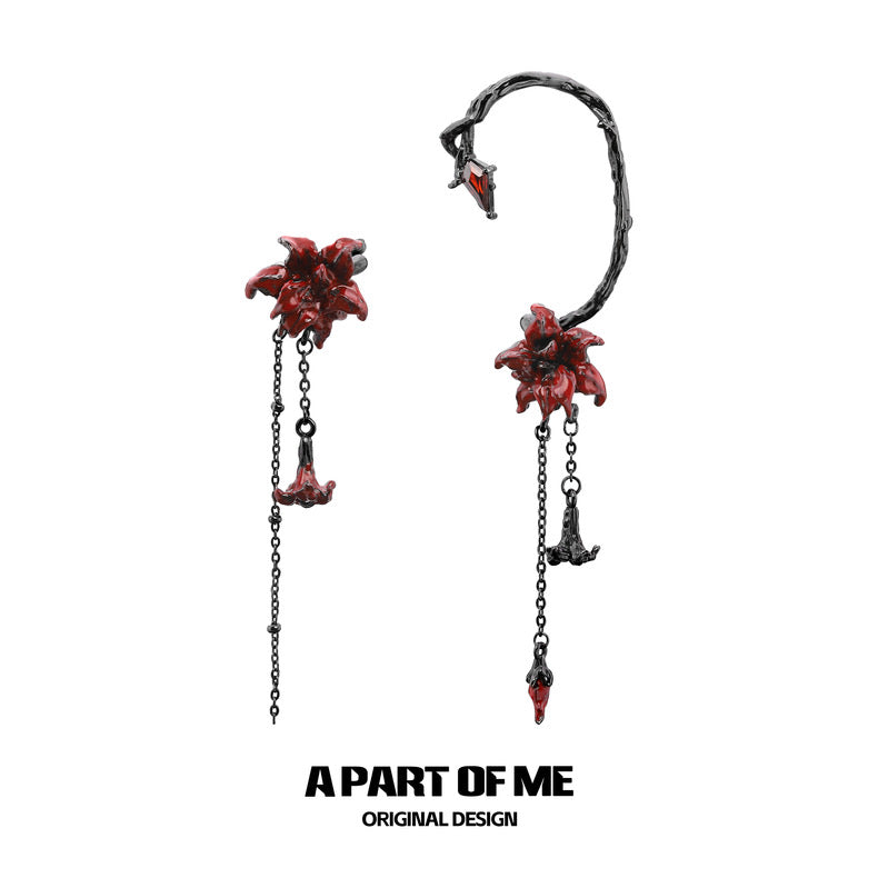 Datura Collection Platinum Plated Ear Wraps