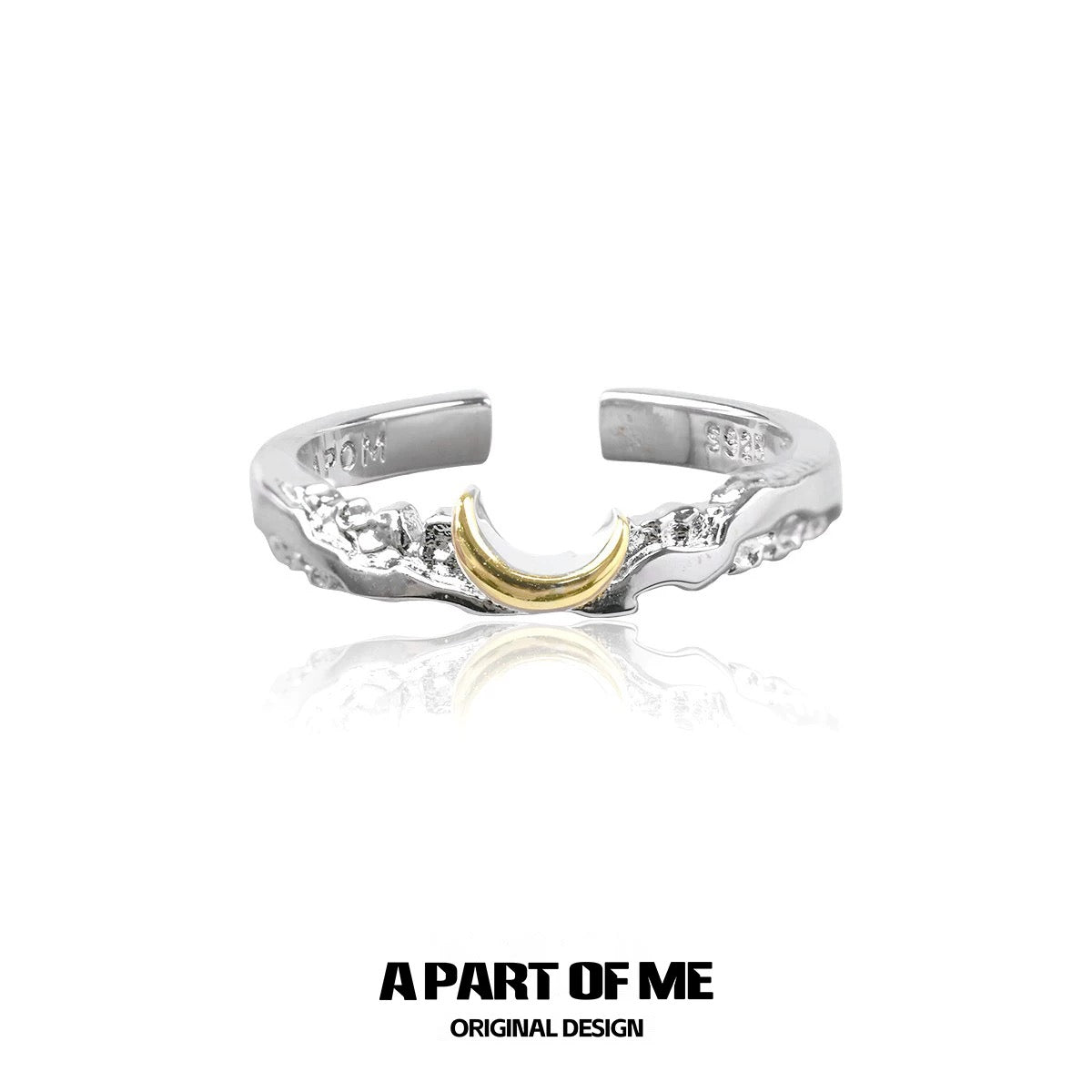 Sun & Moon S925 Sterling Silver Couple Rings