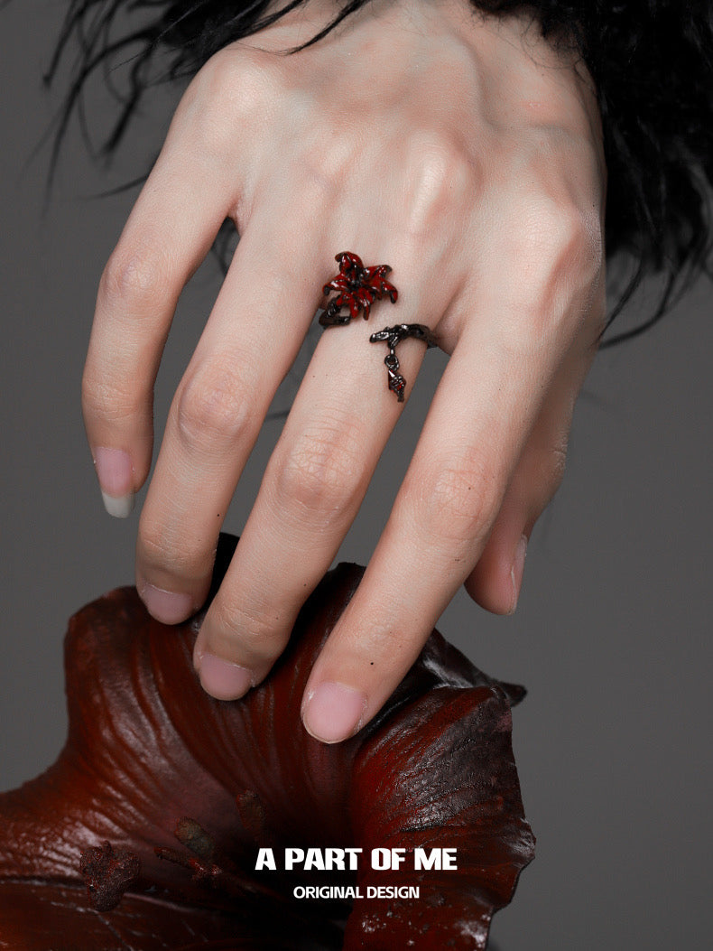 Datura Collection S925 Sterling Silver Ring