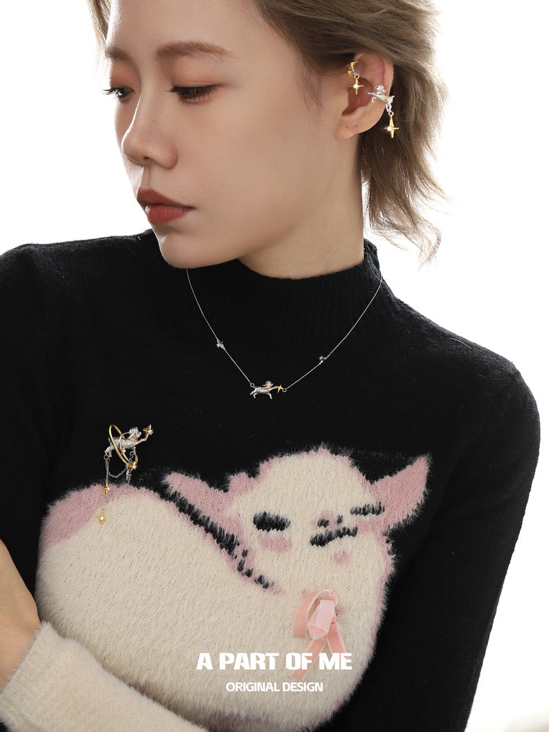 Goodnight Collection Platinum Plated Ear Wraps