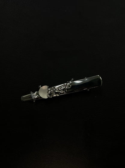 Jellyfish Bloom 18K Platinum Plating Hair Clips