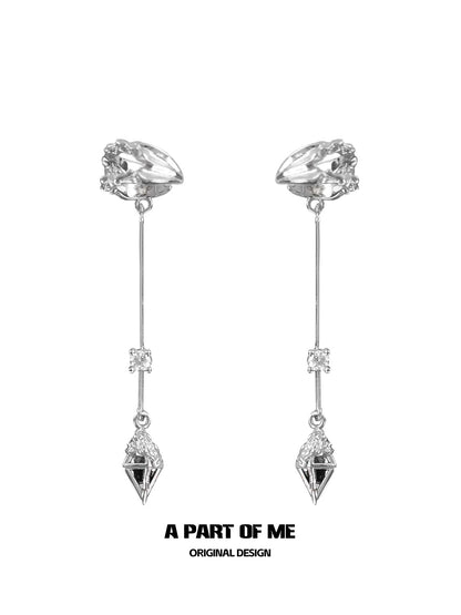 Dark Matter 18K Platinum Plating Ear Cuffs