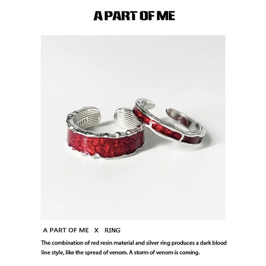 [Old Design] Venom S925 Sterling Silver Couple Ring