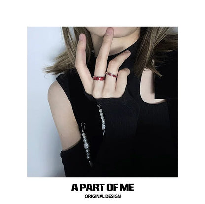 [Old Design] Venom S925 Sterling Silver Couple Ring