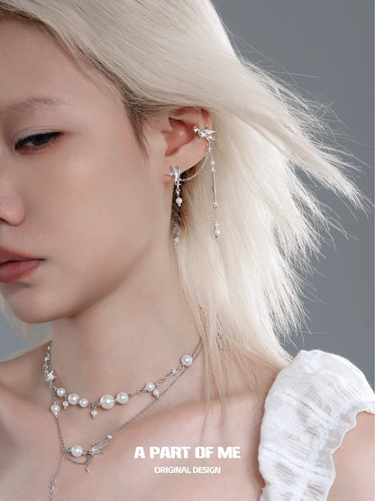 Corigami Era 18K Platinum Plating Paper Crane Earrings