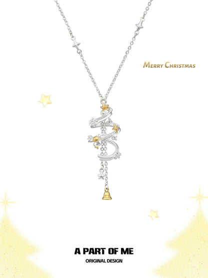 Christmas Tree 18K Platinum Plating Necklace