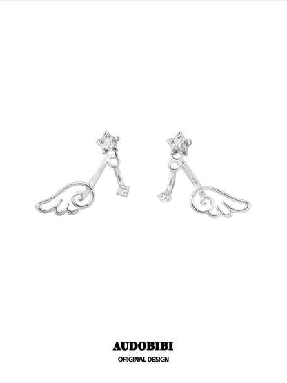 Angel Dream 18K Platinum Plating Mini Detachable Earrings
