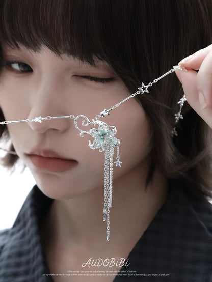 Dreamcore Lily 18K Platinum Plating Star Necklace