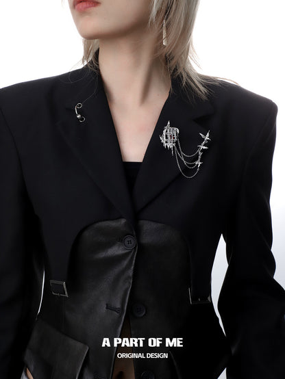 Butterfly Cage 18K Platinum Plating Brooch