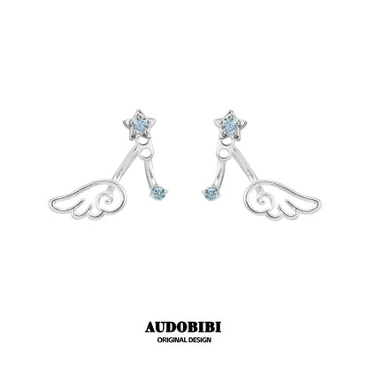 Angel Dream 18K Platinum Plating Mini Detachable Earrings
