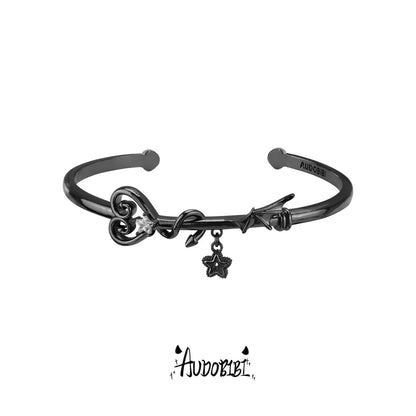 Little Devil 18K Platinum Plating Angel & Demon Bangle