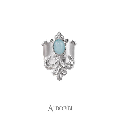 The Knight 18K Platinum Plating Mini Hair Holder
