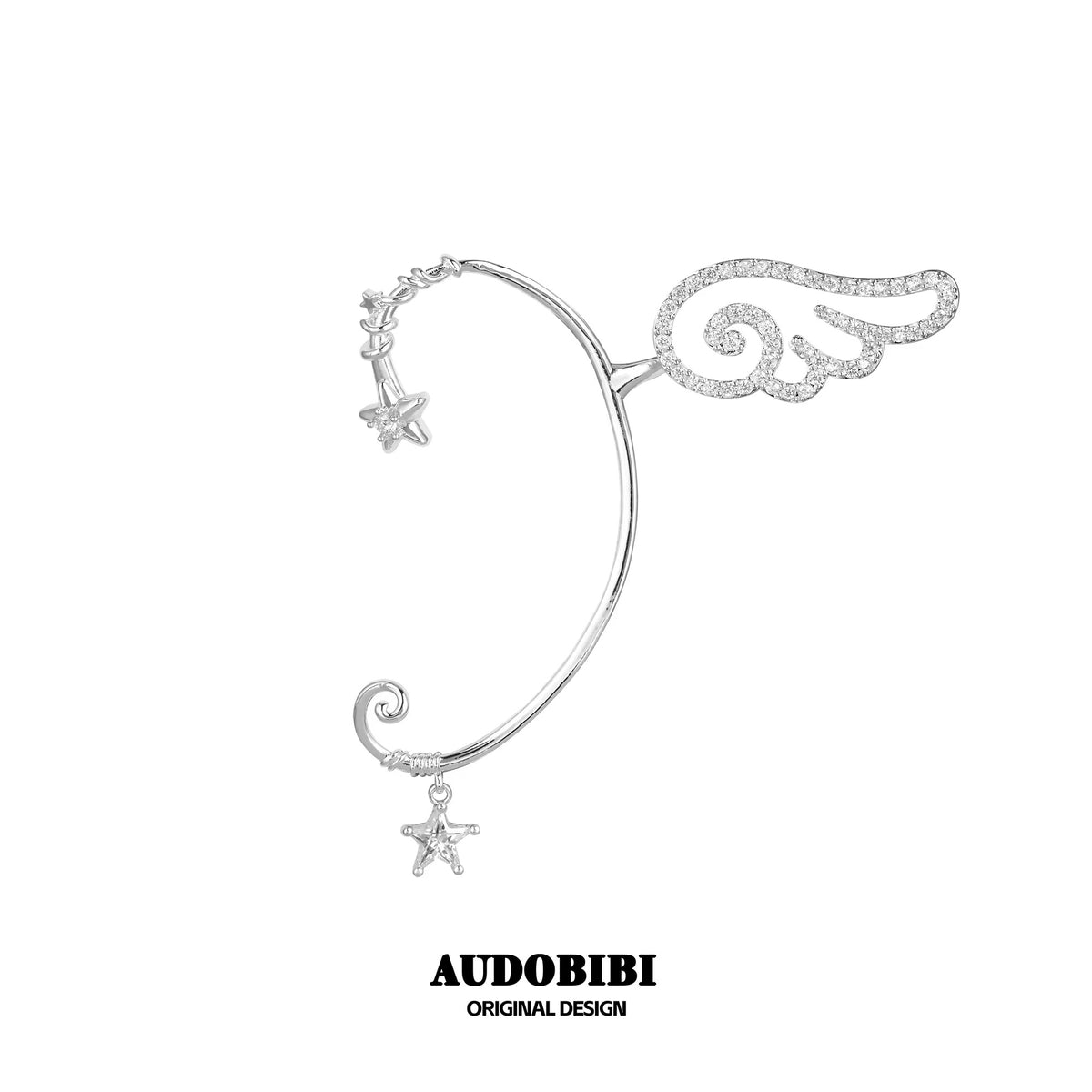 Judgement Angel 18K Platinum Plating Ear Climbers