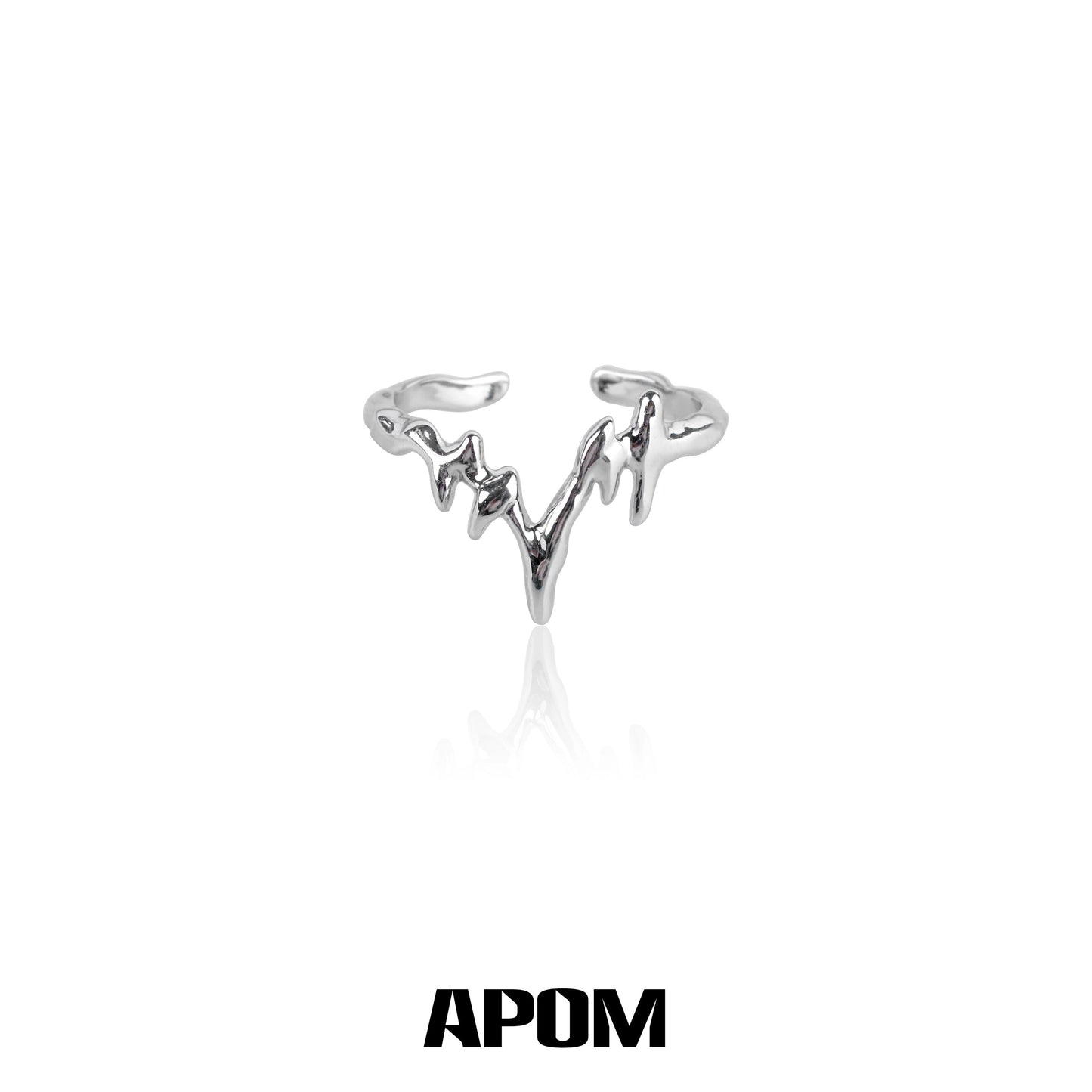 Heartbeat S925 Sterling Silver Ring