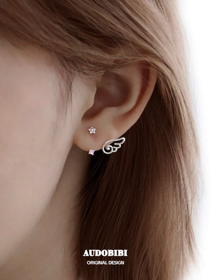 Angel Dream 18K Platinum Plating Mini Detachable Earrings