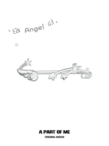 Angel Dream 18K Platinum Plating Angel Wings Bangle