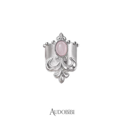 The Knight 18K Platinum Plating Mini Hair Holder