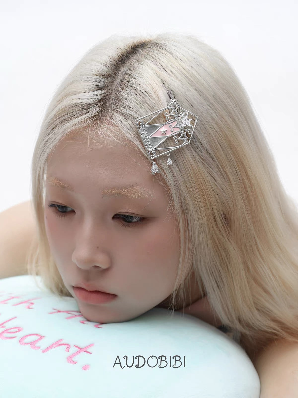 The Hidden Gate 18K Platinum Plating Secret Garden Hair Clip