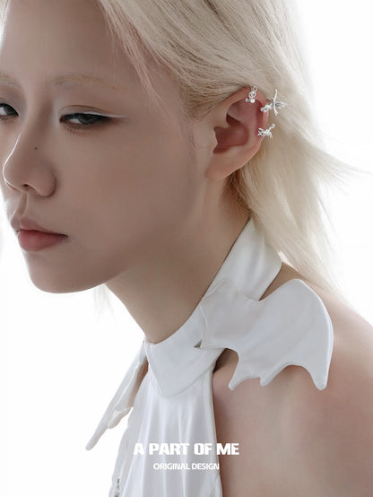 Birdsong 18K Platinum Plating Fairy-Inspired Ear Wraps