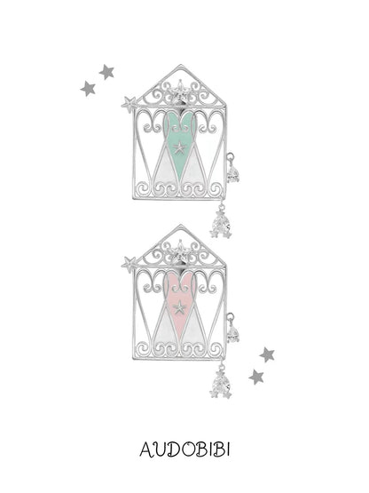 The Hidden Gate 18K Platinum Plating Secret Garden Hair Clip
