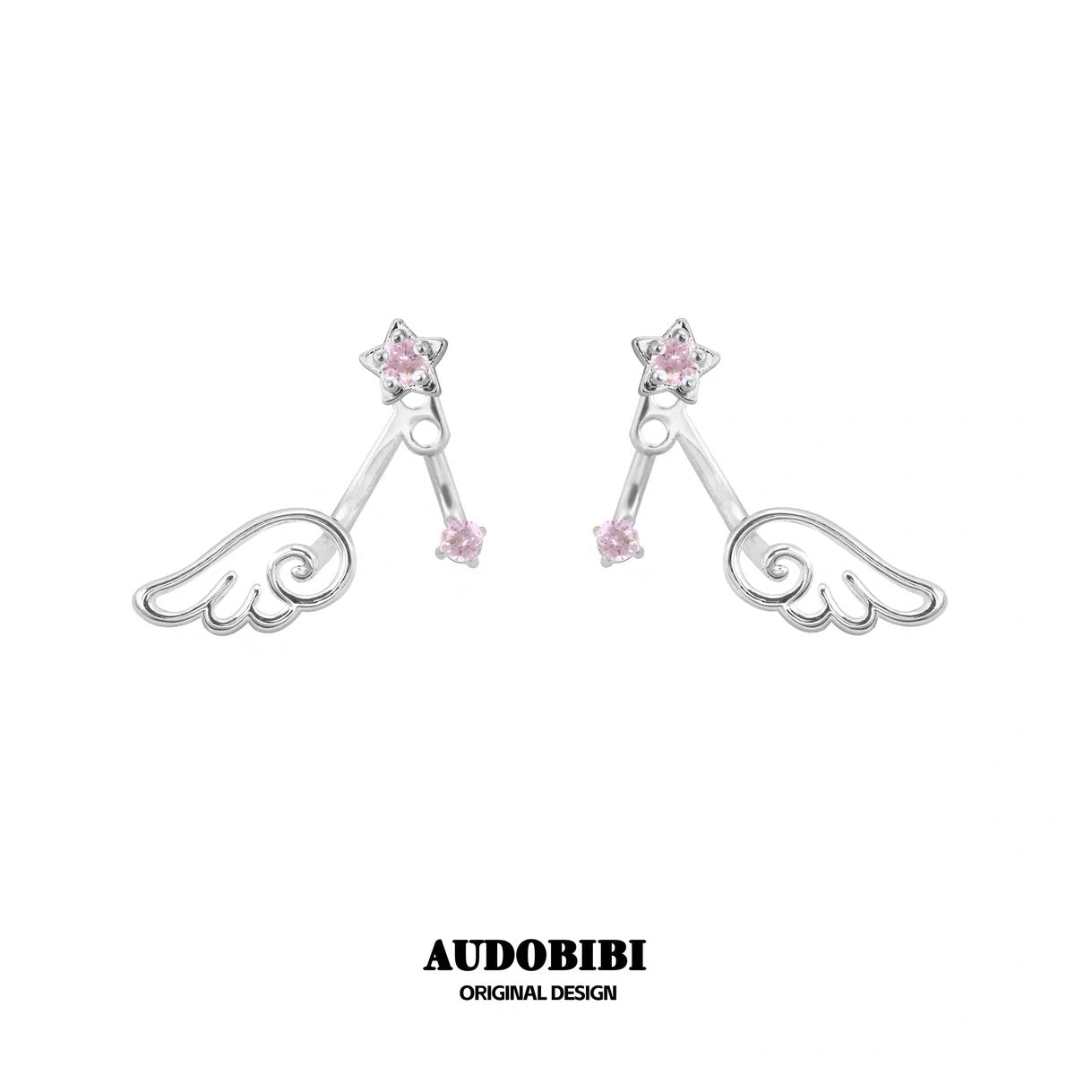 Angel Dream 18K Platinum Plating Mini Detachable Earrings