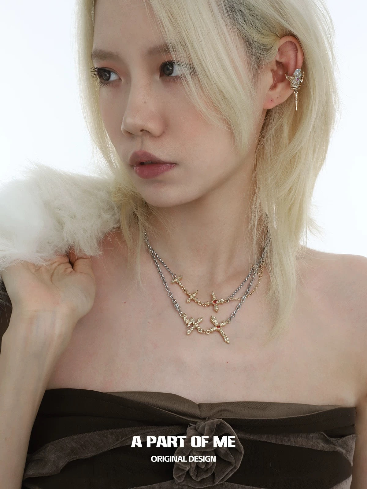 American Style 18K Platinum Plating Ear Cuff