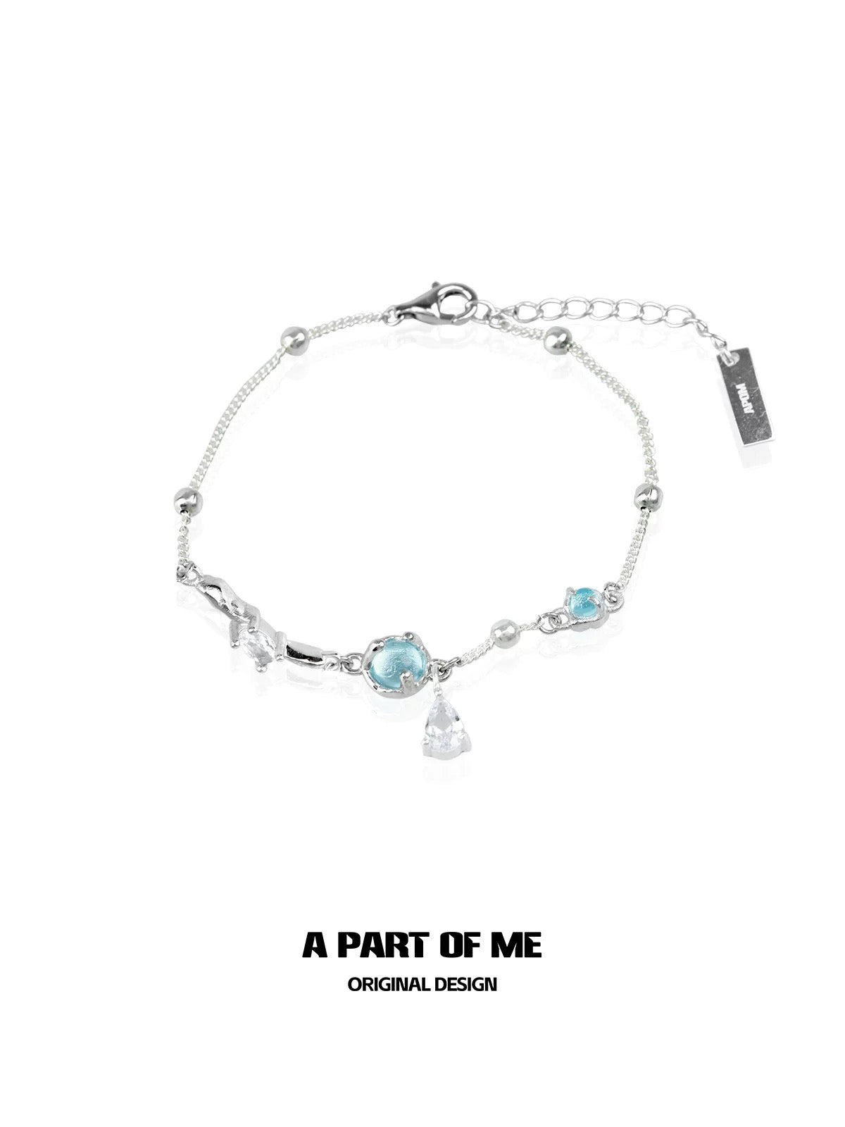 Teardrop S925 Sterling Silver Bracelet