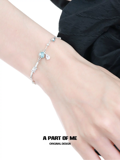 Teardrop S925 Sterling Silver Bracelet