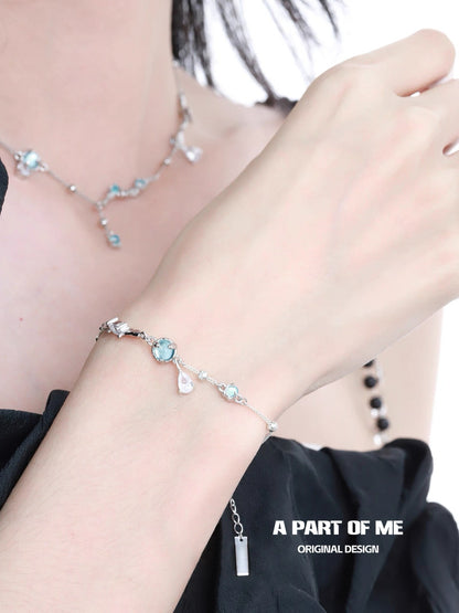 Teardrop S925 Sterling Silver Bracelet