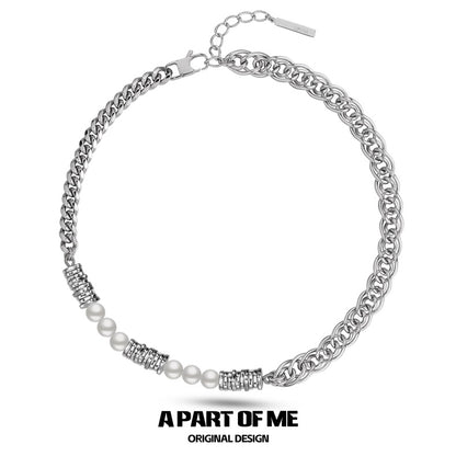Affinity 18K Platinum Plating Chain Necklace