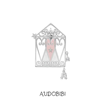The Hidden Gate 18K Platinum Plating Secret Garden Hair Clip