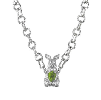 Wealthy Rabbit 18K Platinum Plating Chain Necklace