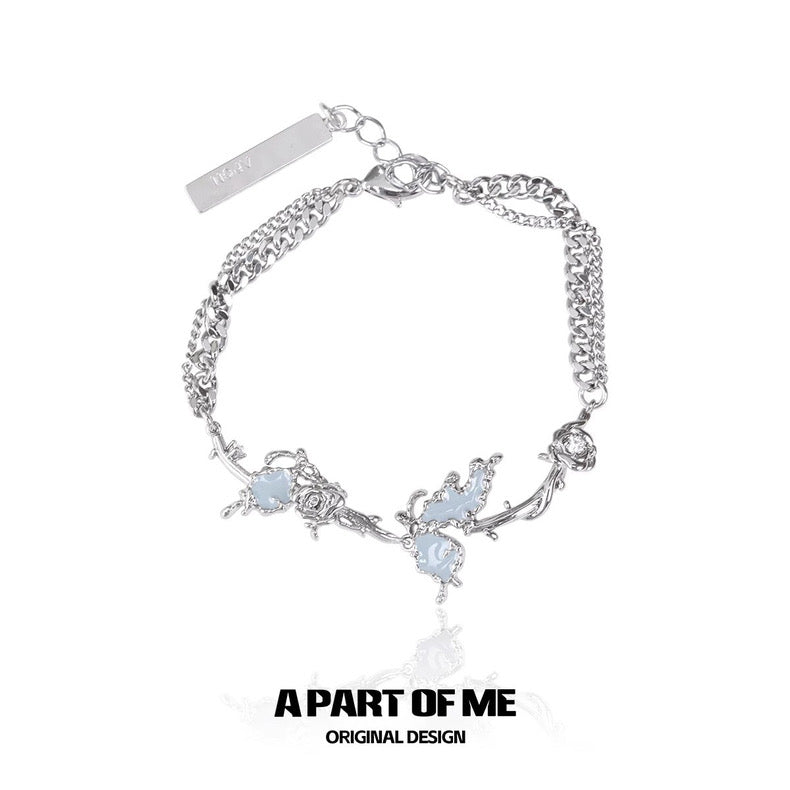 Mutate Butterfly 18K Platinum Plating Butterfly Bracelet