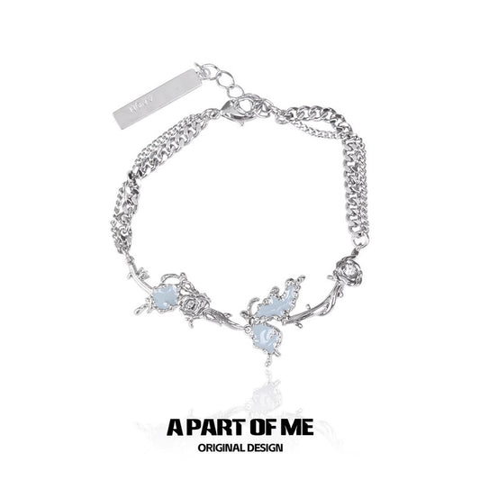 Mutate Butterfly 18K Platinum Plating Butterfly Bracelet