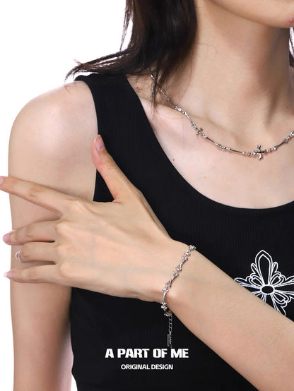 Bone S925 Sterling Silver Bracelet