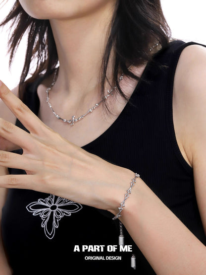 Bone S925 Sterling Silver Bracelet