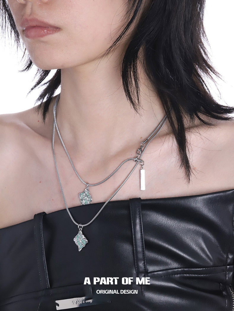 Mint Collection 18K Platinum Plating Pendant Necklaces