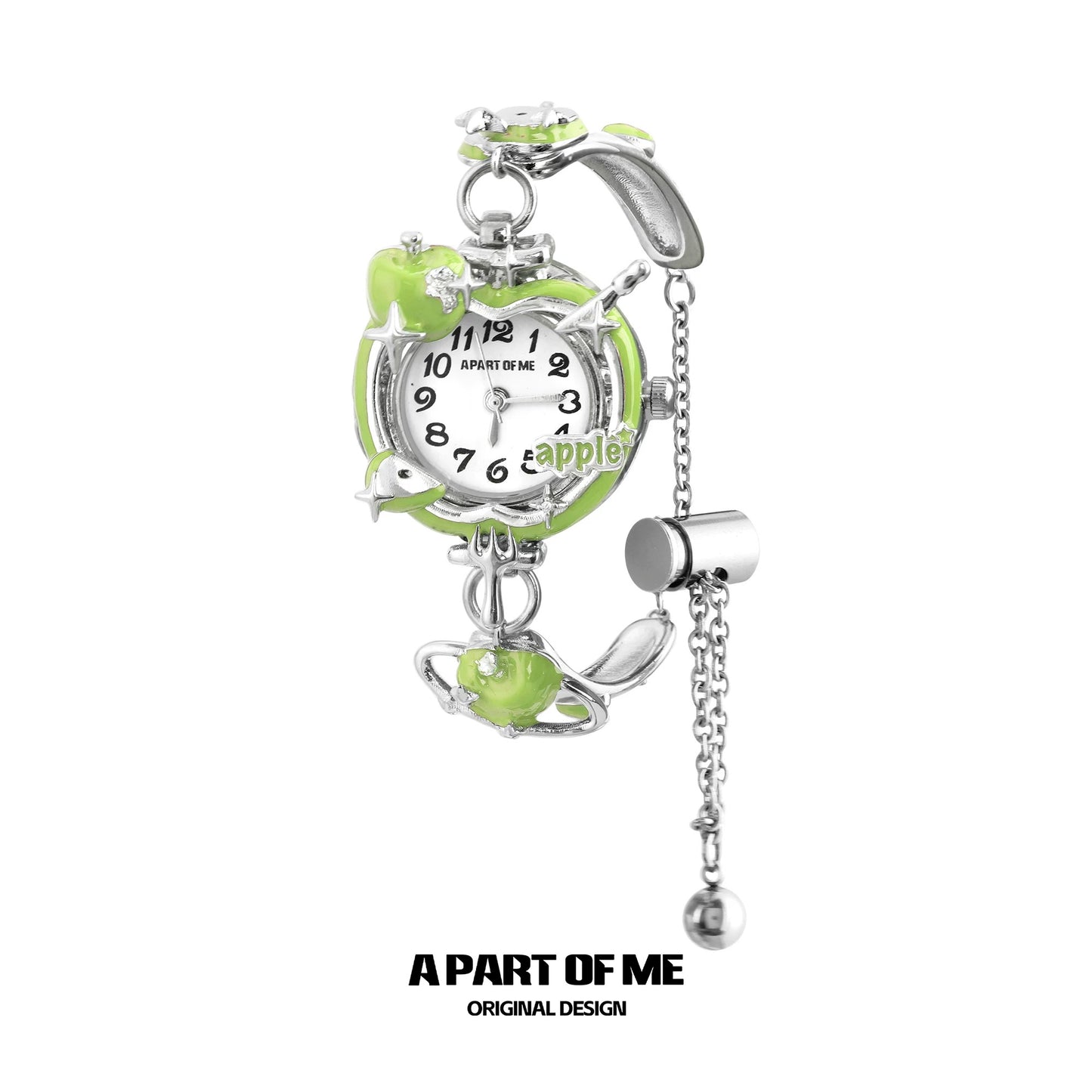 Apple Slice 18K Platinum Plating Watch Bracelet