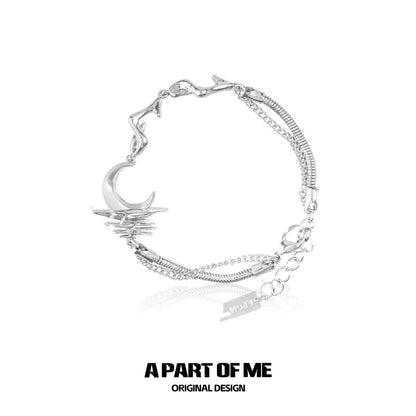 The Moon on Water 18K Platinum Plating Natural Shells Bracelet