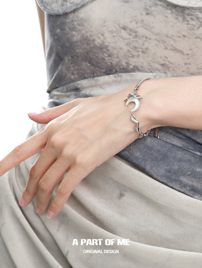 The Moon on Water 18K Platinum Plating Natural Shells Bracelet