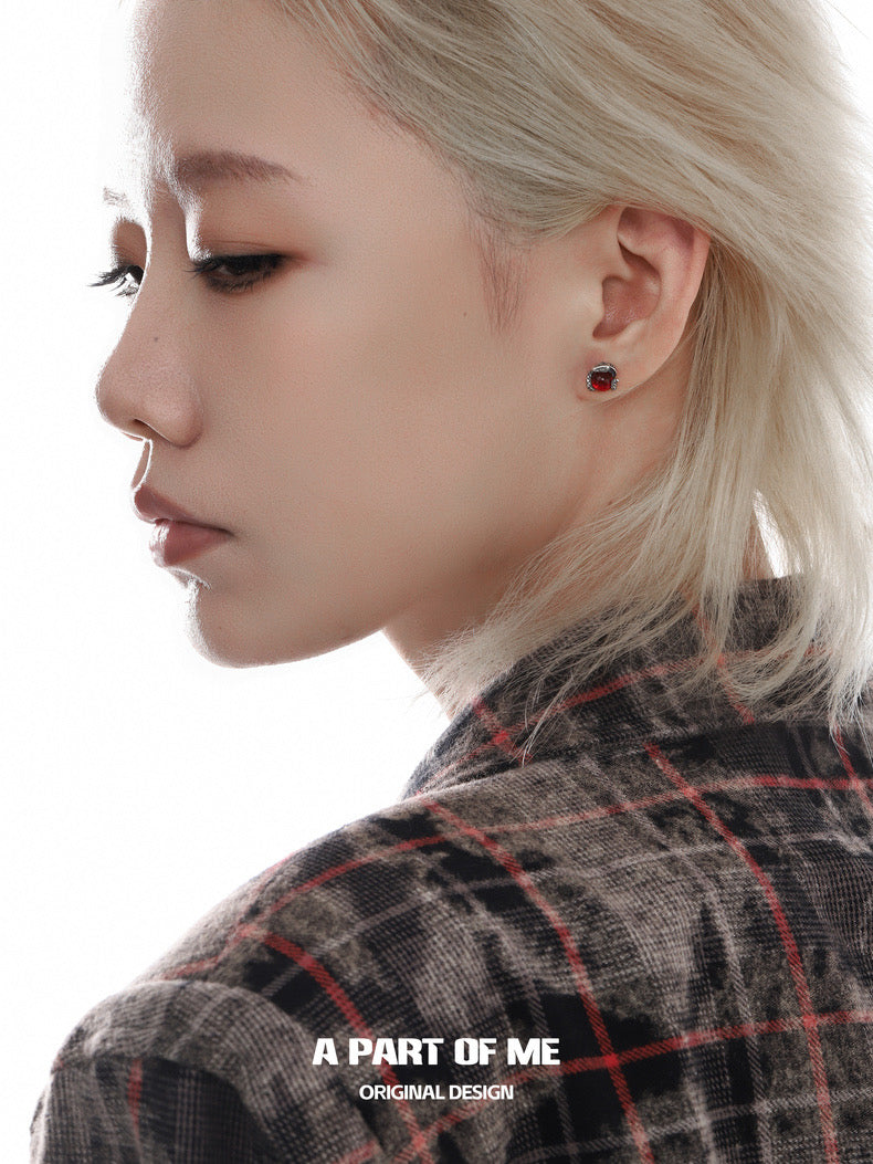 Year of the Snake S925 Sterling Silver Snake Stud Earrings